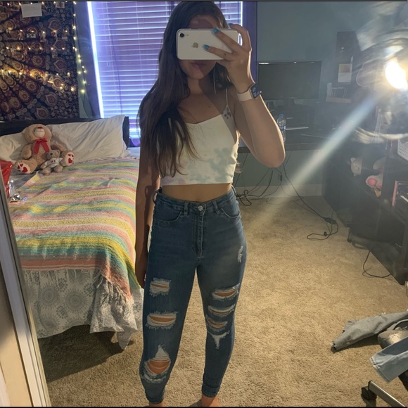 H&M Denim - ripped jeans